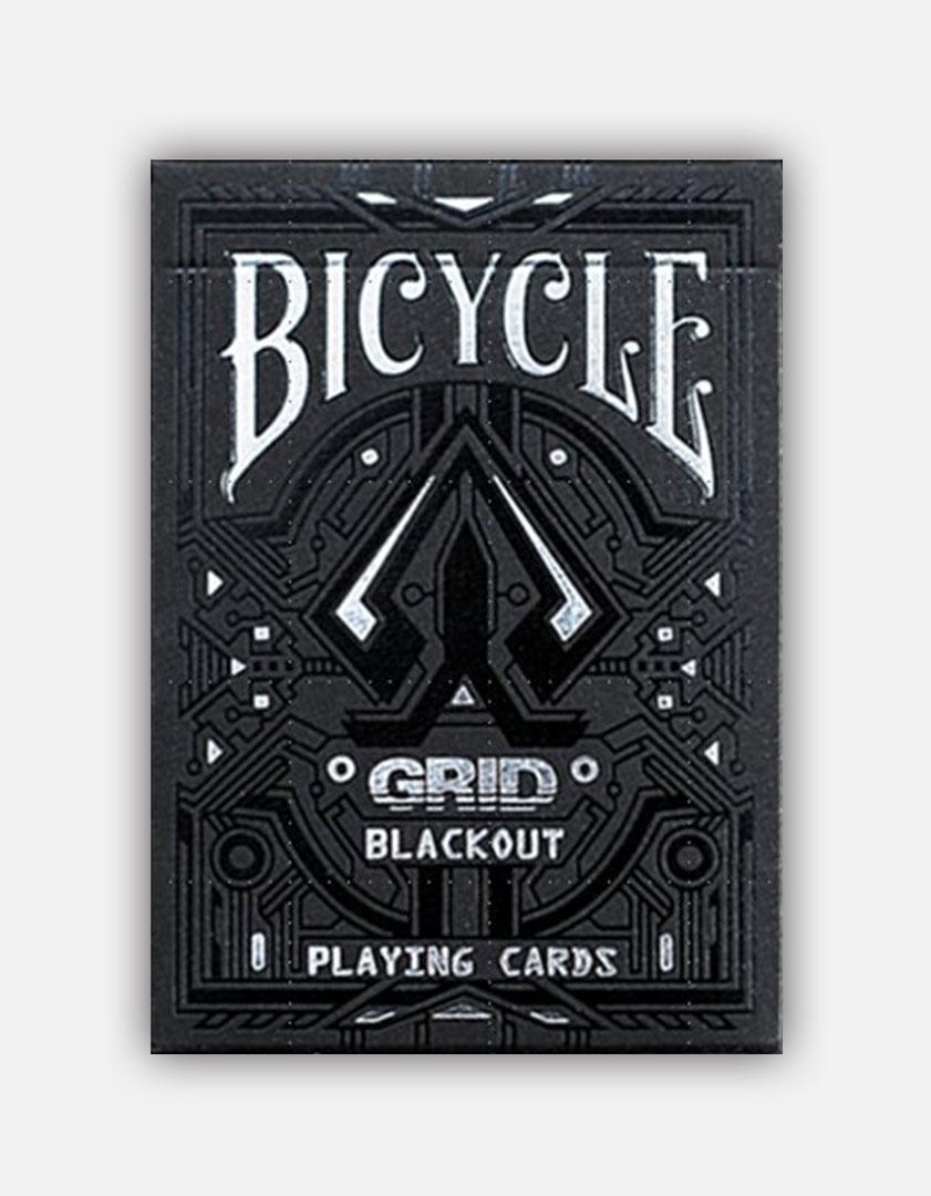 Bicycle Grid Blackout - Carti de joc ed. limitata