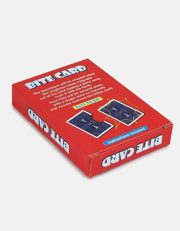 Cartea muscata - Bite Card - Bicycle