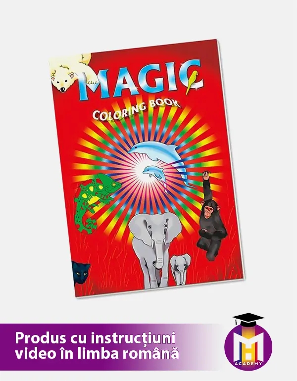Carte de colorat deluxe - 3 sensuri- Mica