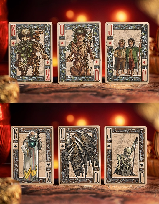 The Lord of the Rings - Cele Doua Turnuri - Carti De Joc