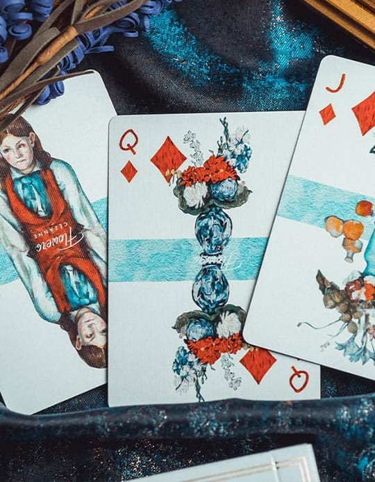 Cézanne - Flowers Rococo - Carti de joc