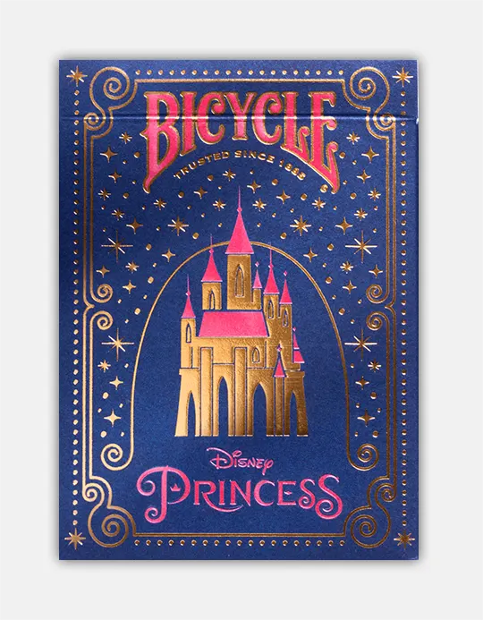 Bicycle Disney Princess - Albastru - Carti de joc