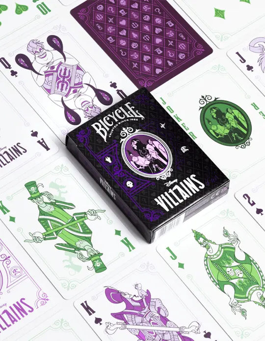 Bicycle Disney Villains - Mov - Carti de joc