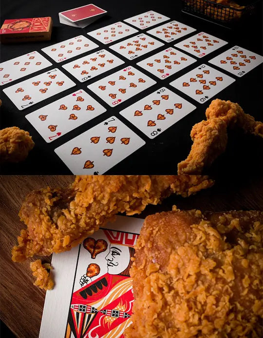 Fried Chicken - Carti de joc cu miros