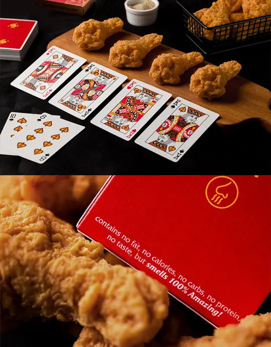 Fried Chicken - Carti de joc cu miros