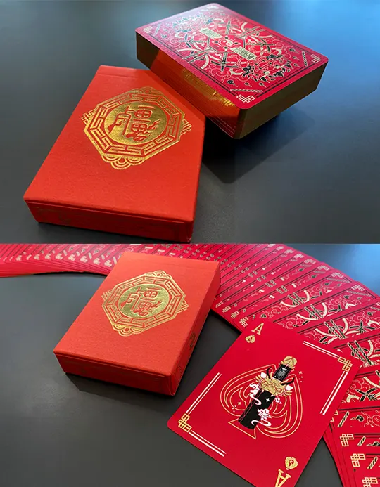 Geung Si The Torpor - Carti de joc gilded rare ed. limitata