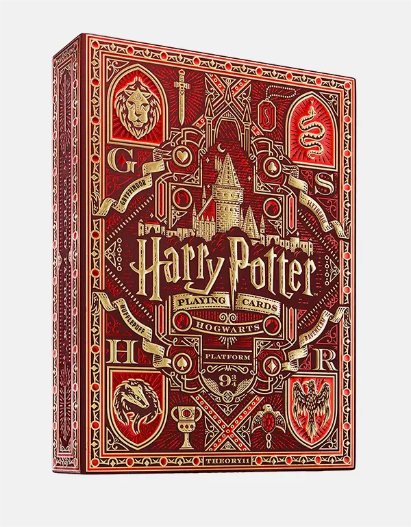 Harry Potter - Rosu (Gryffindor) - Carti de joc – Magic House.ro