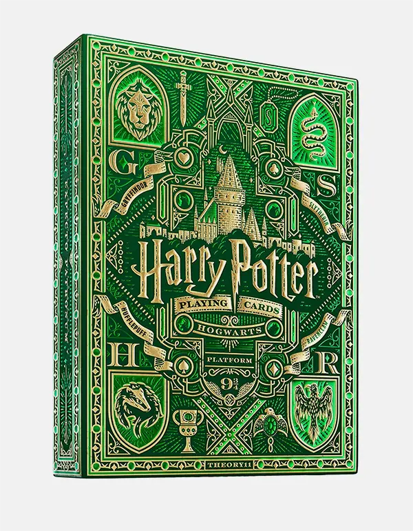 carti de joc harry potter verde 0