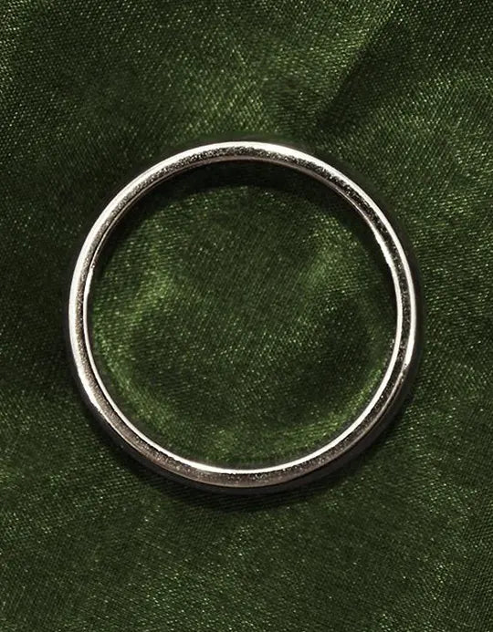 Inel magnetic - Argintiu - 22 mm