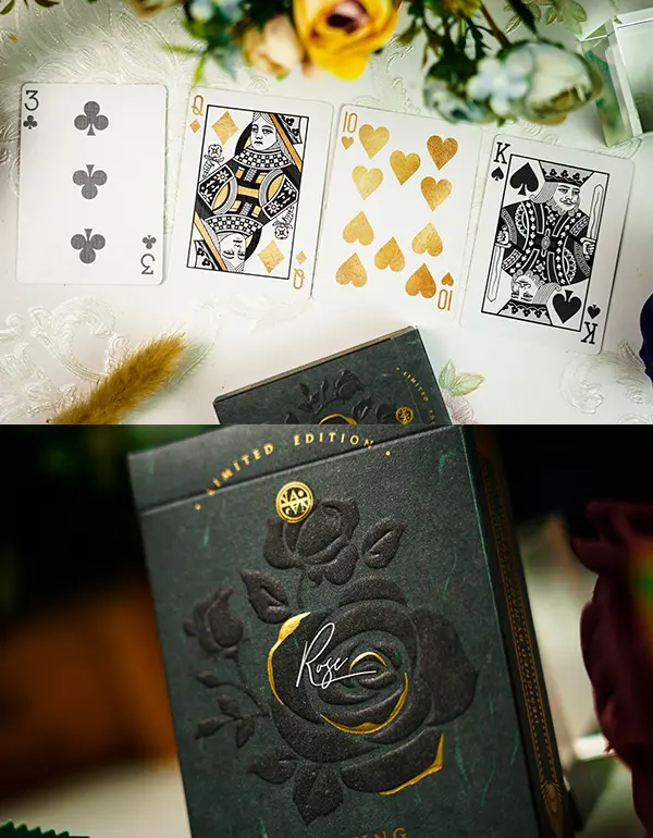 The language of flowers - Rose - Carti de joc ed. limitata