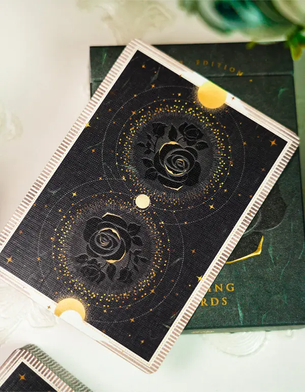 The language of flowers - Rose - Carti de joc ed. limitata