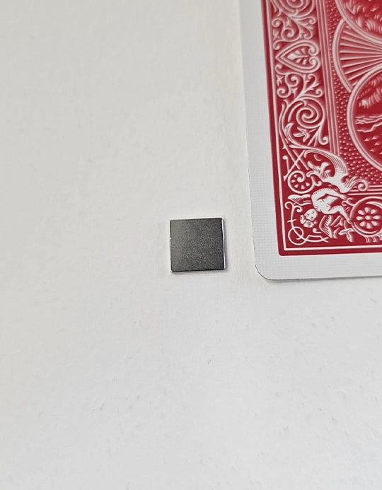 Set 10 magneti patrati - 10x10x1 mm N52