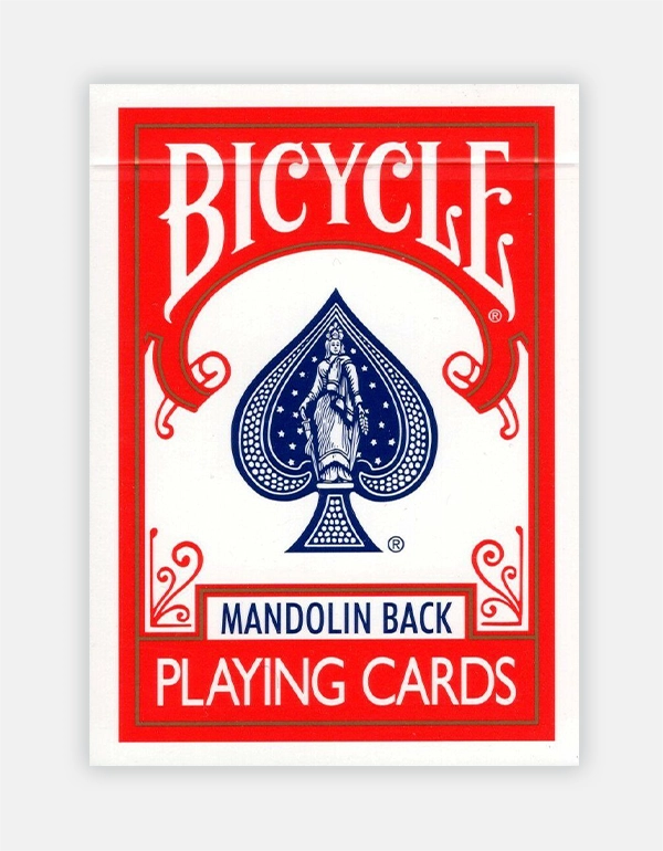 Bicycle Mandolin - 809 - Rosu - Carti de joc