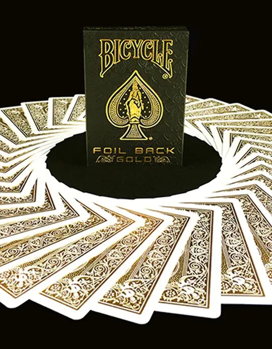 Bicycle Metalluxe - Gold - Carti de joc ed. limitata