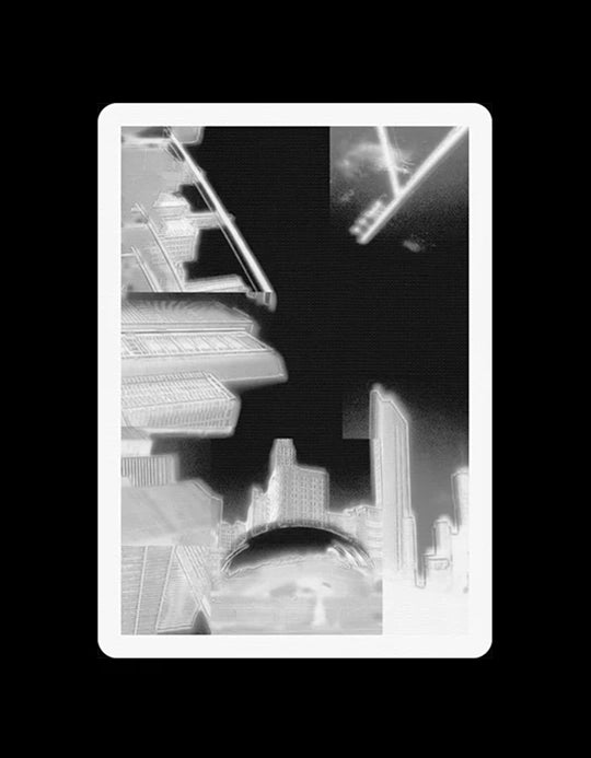 Infrared - Carti de joc - Chicago by Missing New York