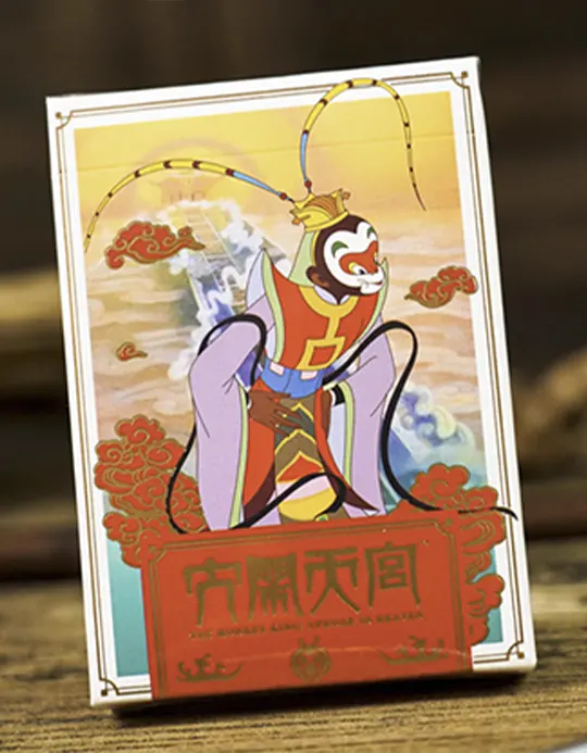 The Monkey King - Rosu - Carti de joc ed. limitata