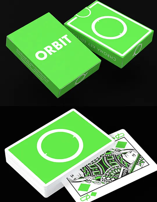 Orbit Chroma Key - Carti de joc ed. limitata