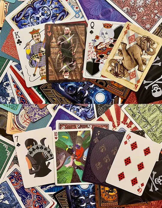 5th Anniversary of PlayingCardDecks.com - Carti de joc ed. limitata