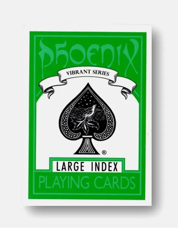 Phoenix - Vibrant Series - Verde - Carti de joc
