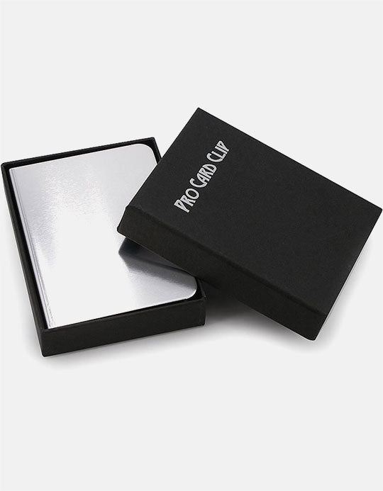Pro Card Clip - Argintiu