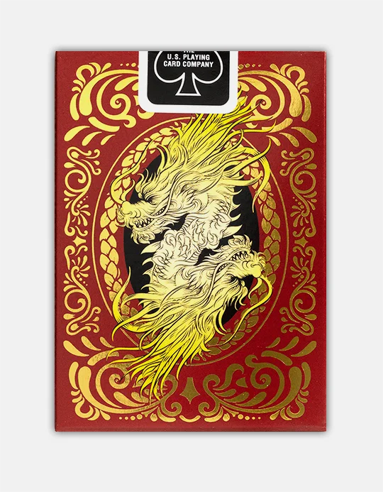 bicycle red dragon carti de joc