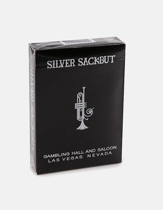 Silver Sackbut - Carti De Joc - Negru