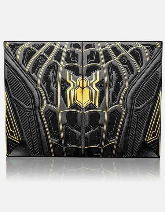 Spider-Man: Black & Gold (Hartie) - Carti de joc deluxe