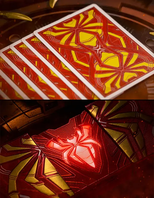 Spider-Man: Iron Spider Armor Playing Cards (Classic) - Ed limitata