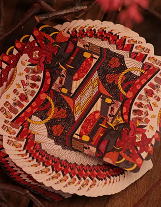 Tanuki Yukaku (Hanafuda) - Carti de joc