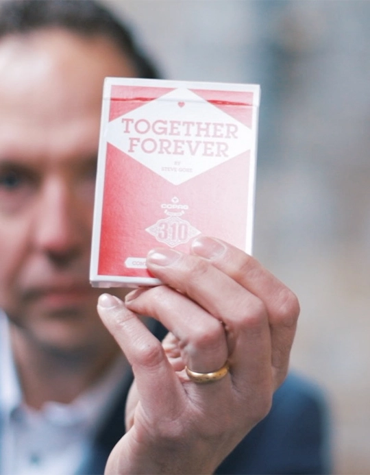 Copag 310 - Together Forever (Rosu) - Carti De Joc