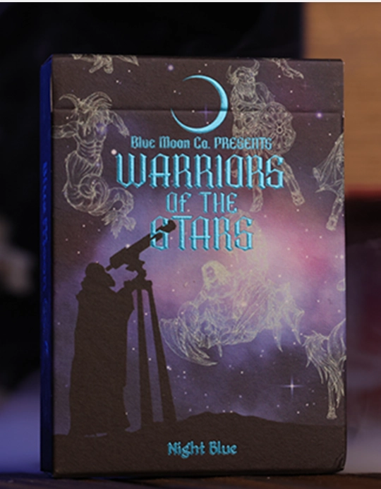 Warriors of the Stars: Zodiac (Albastru) - Carti De Joc