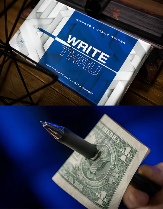 Write-Thru (gimmick si instructiuni online) by Bizzaro & Danny Weiser