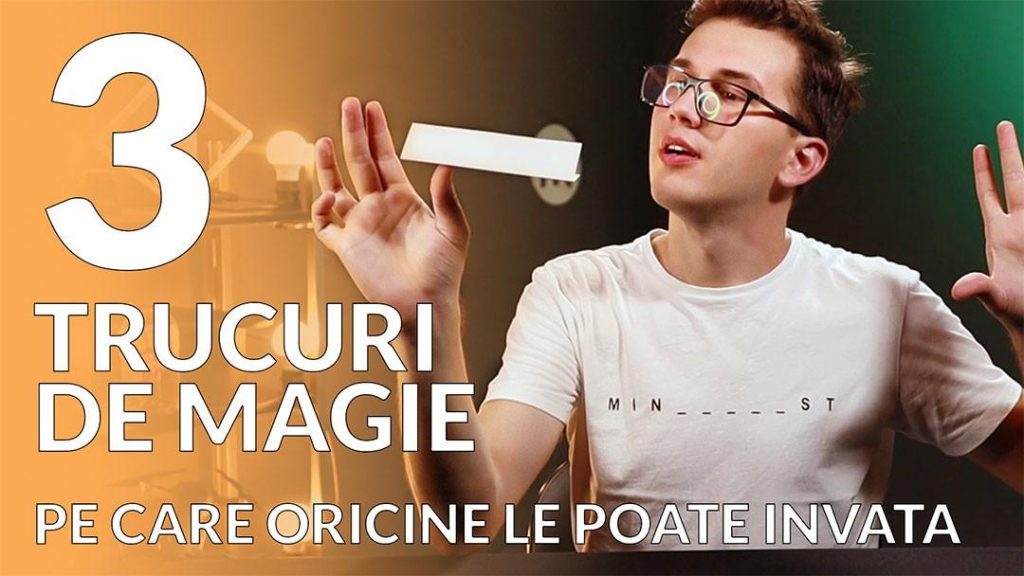 3 trucuri de magie simple si incredibile fara carti de joc!