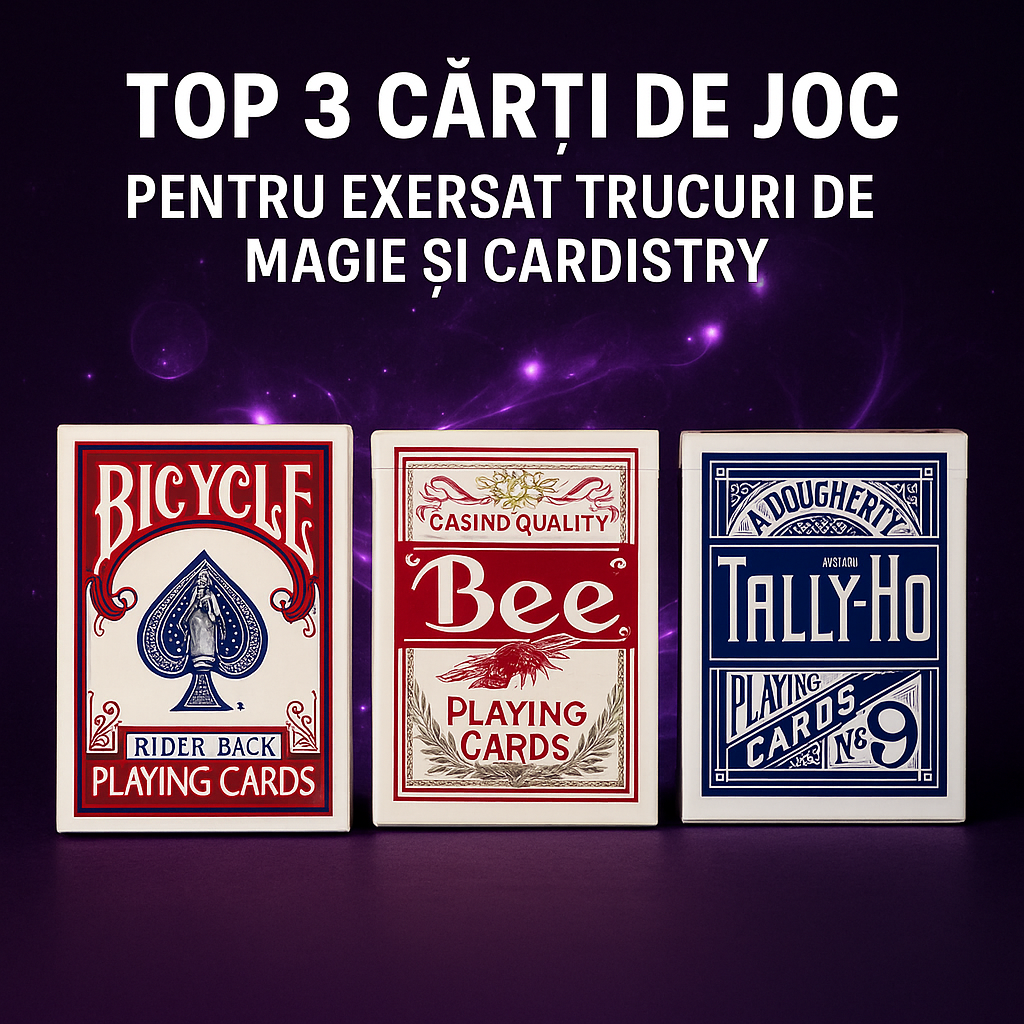 Top 3 Cărți de joc perfecte pentru exersat