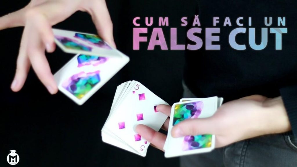 Cum sa tai cartile fara sa se intample nimic? - False cut