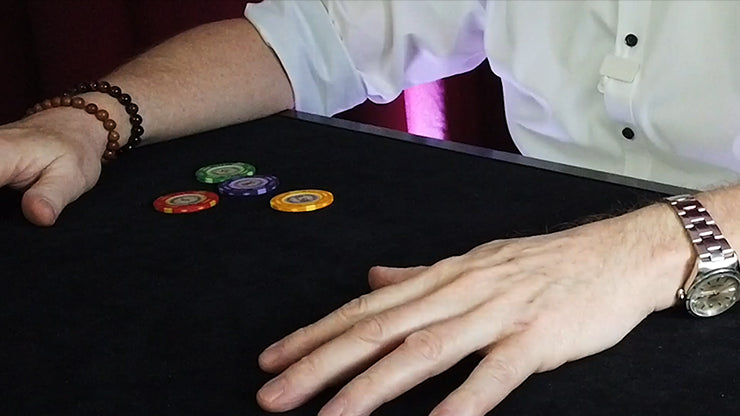 Neo Fly Poker Chips (Gimmicks and Online Instructions) by Leo Smetsers