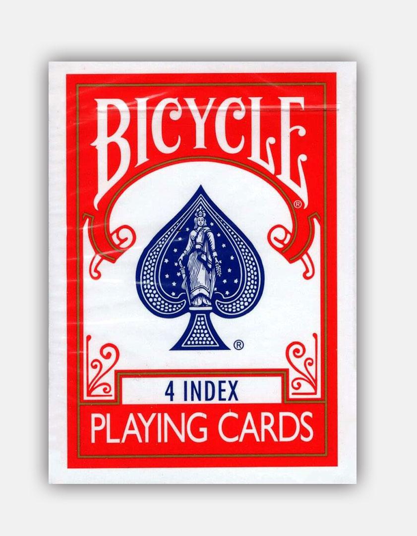 Bicycle - 4 Index (+4 rutine) - Spate rosu