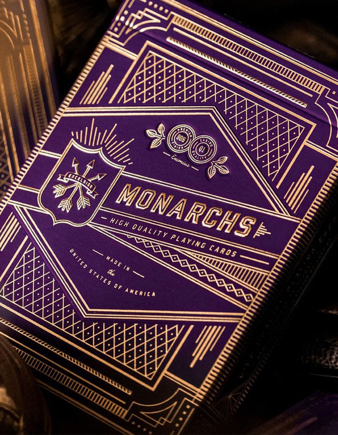 Monarch Royal Edition (Purple) by theory11 - Carti de joc