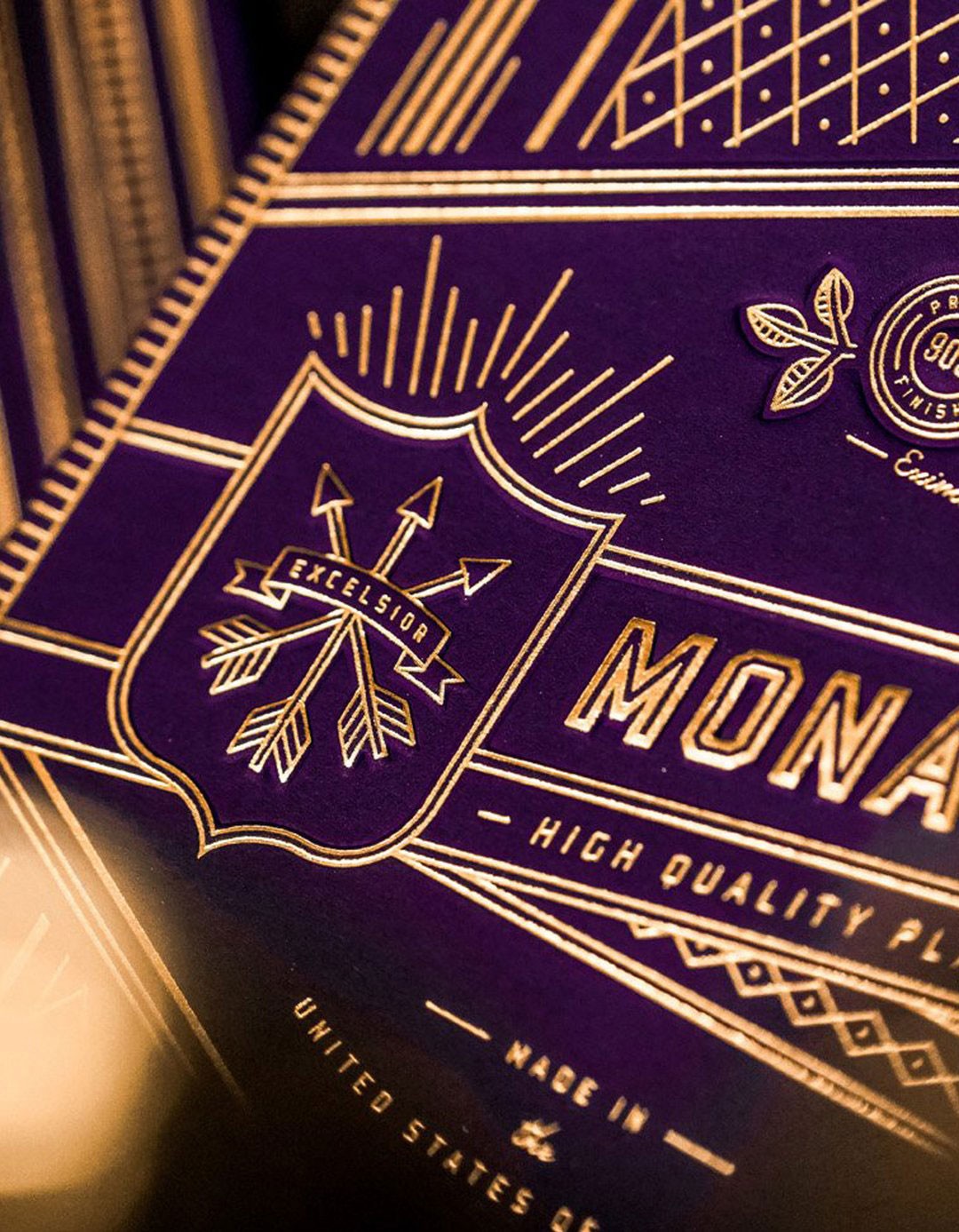 Monarch Royal Edition (Purple) by theory11 - Carti de joc