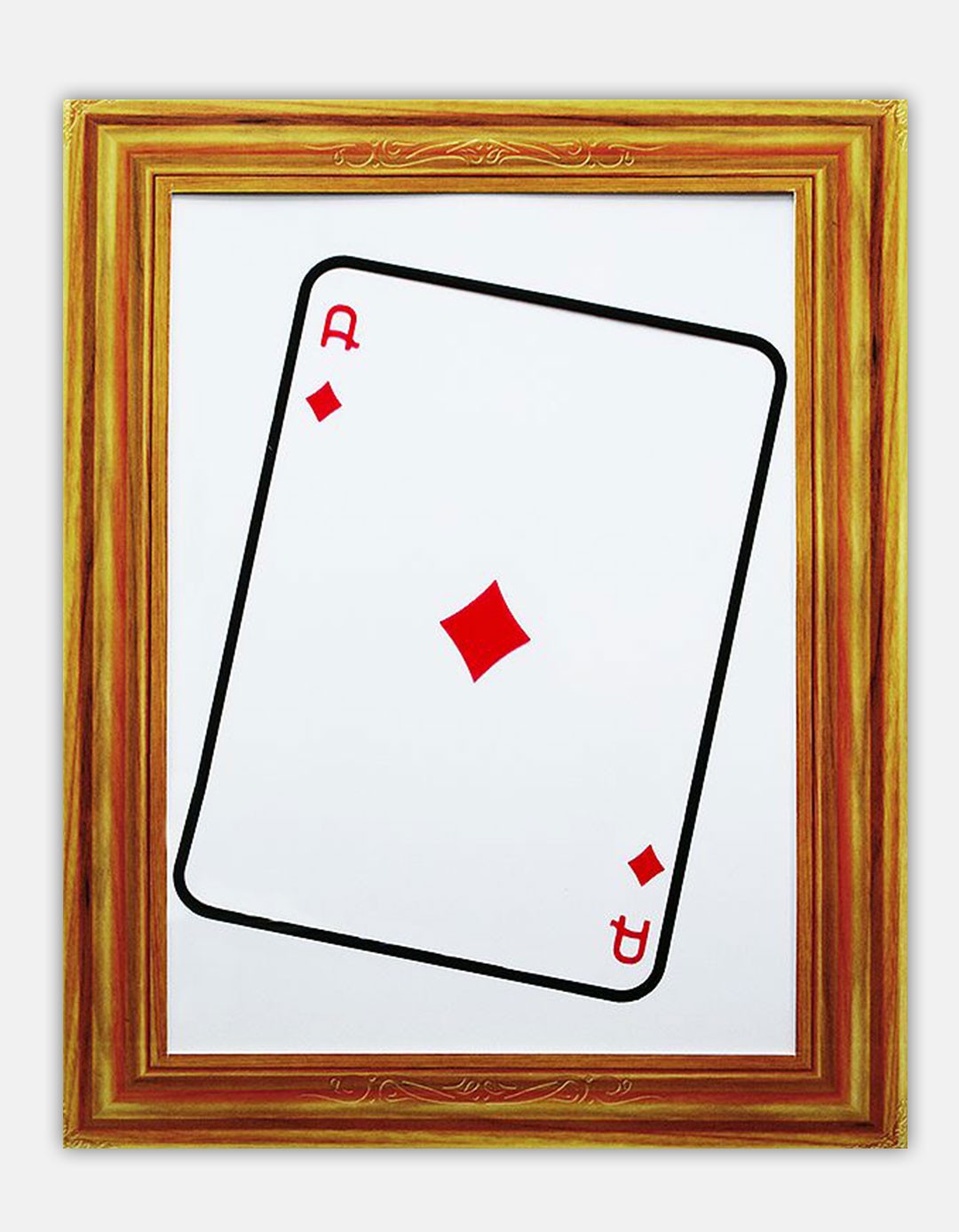 Visible jumbo card change
