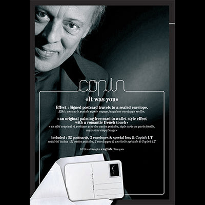 It Was You (DVD, Postcards, Props) by Bruno Copin