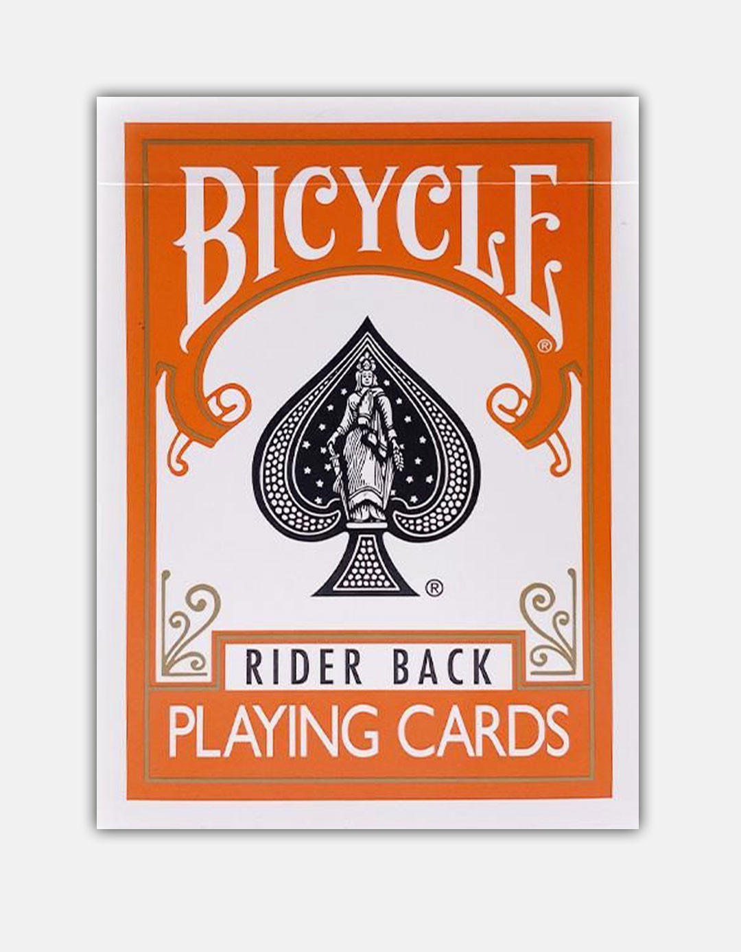 Bicycle - Rider Back - Portocaliu