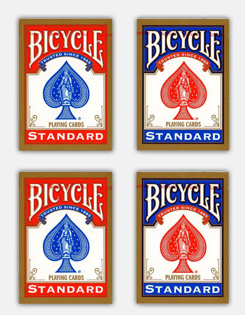 Set 4 pachete Bicycle - Standard - 808 - Carti de joc