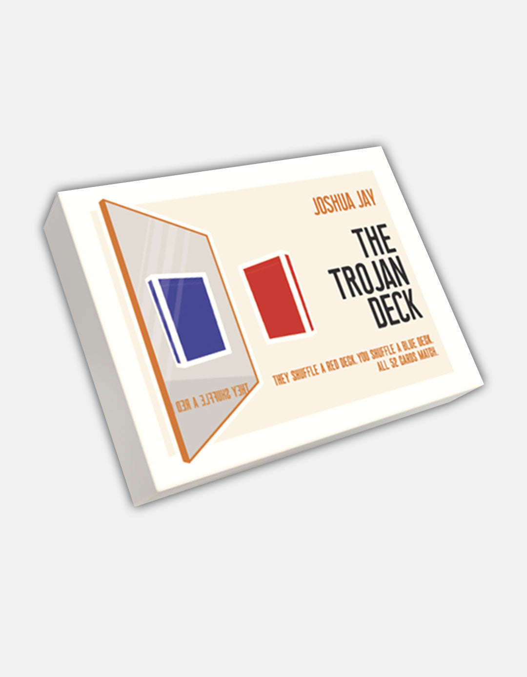 Trojan Deck Standard Index (Gimmicks si instructiuni online) by Joshua Jay + 2 pachete phoenix