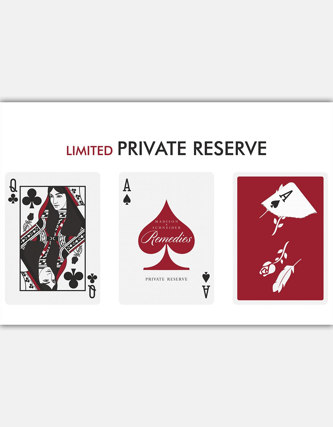 Private Reserve Remedies - Madison x Schneider - Carti de joc