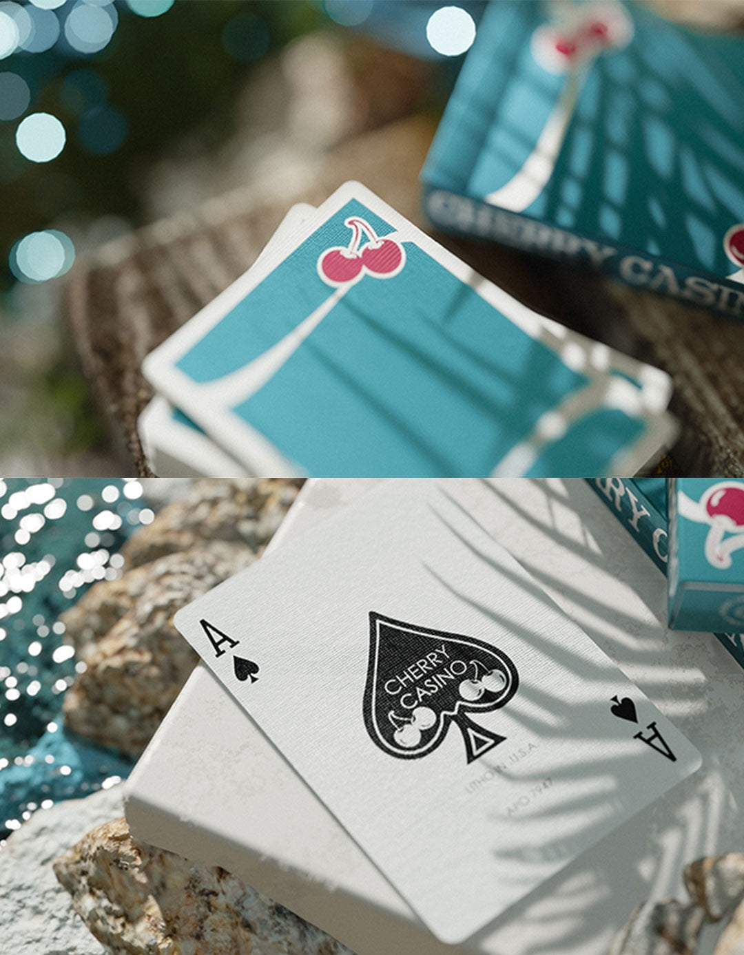 Cherry Casino - Tropicana Teal - Carti de joc