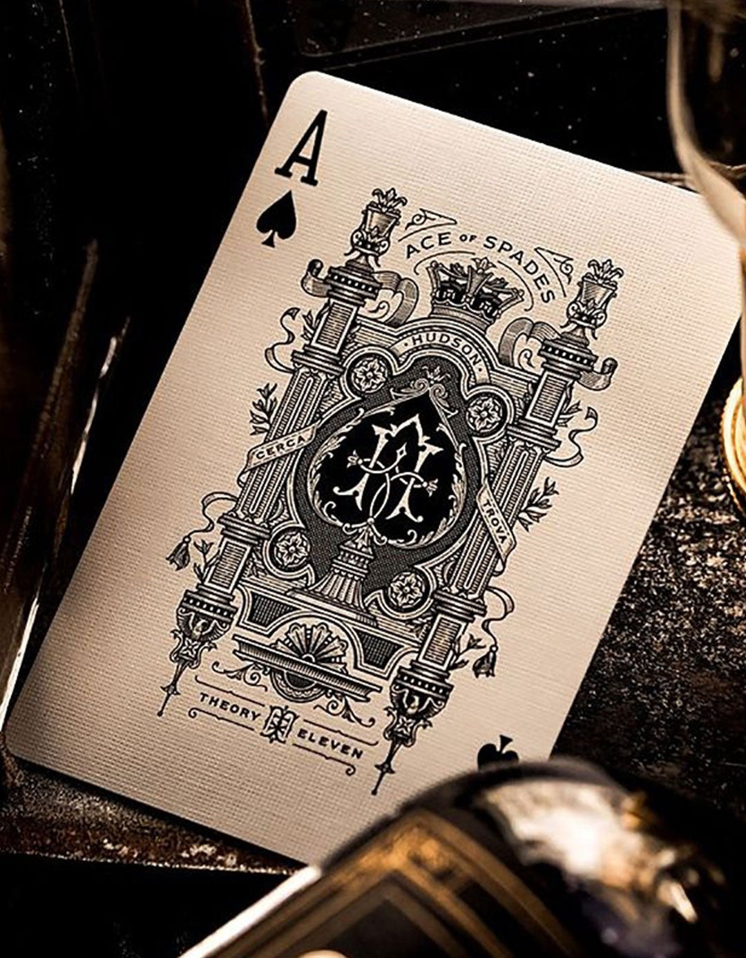 Hudson - Negru - Carti de joc