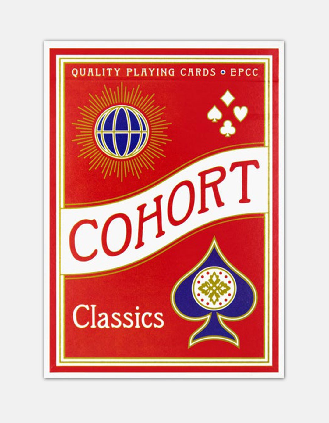 Cohort - Rosu - Carti de joc marcate