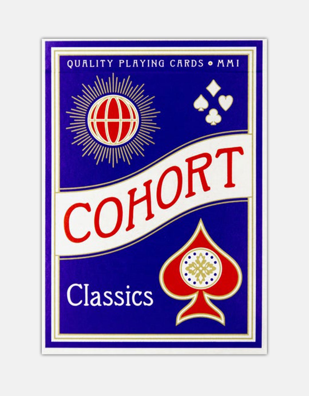 Cohort - Albastru - Carti de joc marcate
