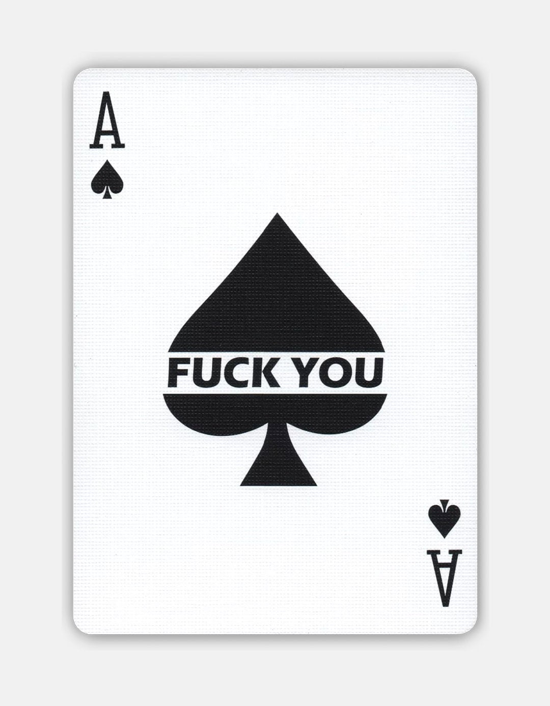 Fuck You - Carti de joc
